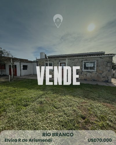 Casas en Venta en Elvira R. de Arismendi, Río Branco, Cerro Largo