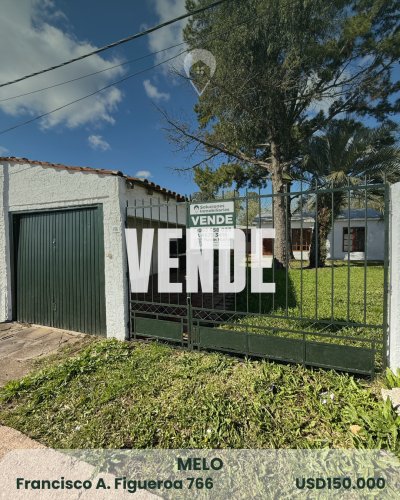 Casa en Venta en Francisco Acuña de Figueroa, Melo, Cerro Largo