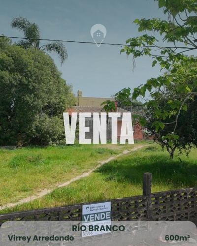 Terrenos en Venta en Virrey Arredondo, Río Branco, Cerro Largo