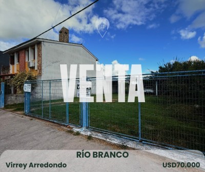 Terrenos en Venta en Virrey Arredondo, Río Branco, Cerro Largo