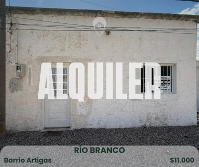 Casas en Alquiler en Barrio Artigas, Río Branco, Cerro Largo