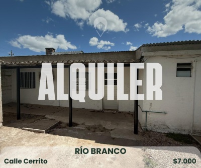 Monoambiente en Alquiler en Calle Cerrito, Río Branco, Cerro Largo