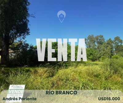 Terrenos en Venta en Andres Pariente, Río Branco, Cerro Largo