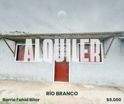 Apartamentos en Alquiler en FAHID BITAR, Río Branco, Cerro Largo