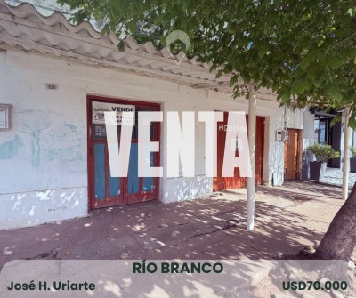 Galpón en Venta en Jose H. Uriarte, Río Branco, Cerro Largo