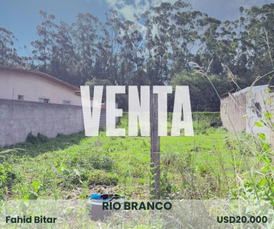 Terrenos en Venta en FAHID BITAR, Río Branco, Cerro Largo