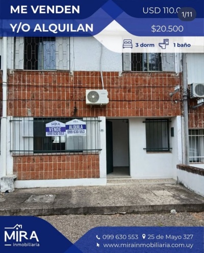 Casas en Venta, Alquiler en Tacuarembó, Tacuarembó