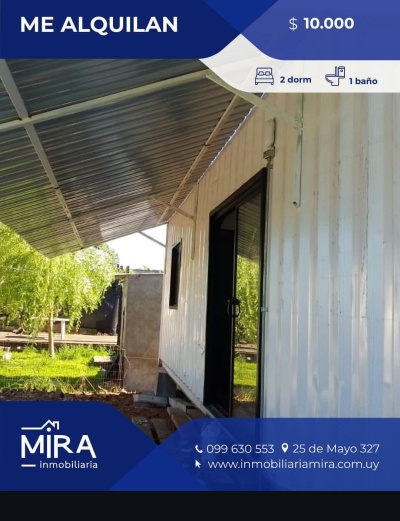 Casa en Alquiler en Tacuarembó, Tacuarembó