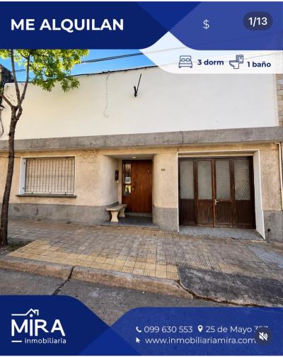 Casas en Alquiler en Centro, Tacuarembó