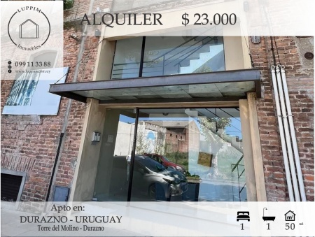 Casas en Alquiler en Torre del Molino, Durazno , Durazno