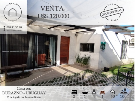 Casa en Venta en Estadio, Durazno , Durazno