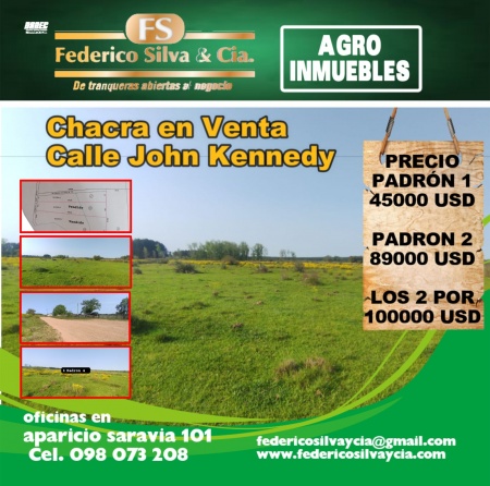 Campos y Chacras en Venta en Barrio Centenario, Tacuarembó, Tacuarembó