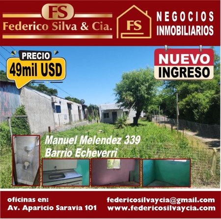 Casa en Venta en Barrio Etcheverry, Tacuarembó, Tacuarembó