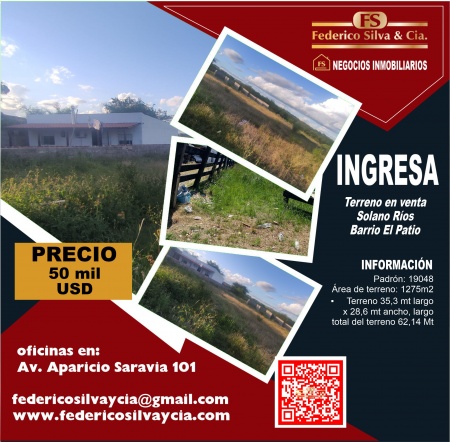 Terrenos en Venta en Barrio El Patio, Tacuarembó, Tacuarembó