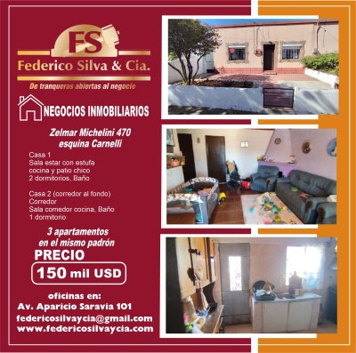 Casa en Venta en Barrio Pereira Fontes, Tacuarembó, Tacuarembó
