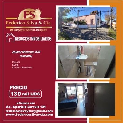 Casa en Venta en Barrio Pereira Fontes, Tacuarembó, Tacuarembó