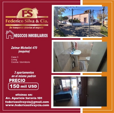 Casa en Venta en Barrio Pereira Fontes, Tacuarembó, Tacuarembó