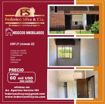 Casa en Venta en Centro, Tacuarembó, Tacuarembó