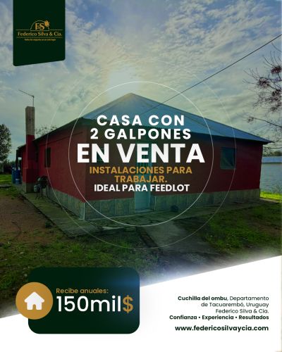 Campo en Venta en Tacuarembó, Tacuarembó