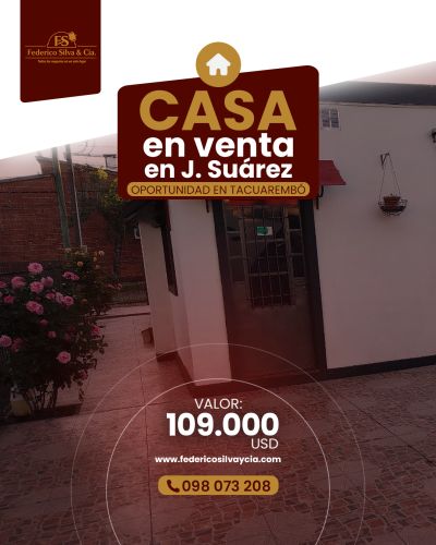 Casa en Venta en Barrio El Patio, Tacuarembó