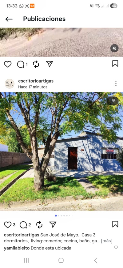 Casas en Alquiler en Francisco Muñoz casi Espínola, San José de Mayo, San José