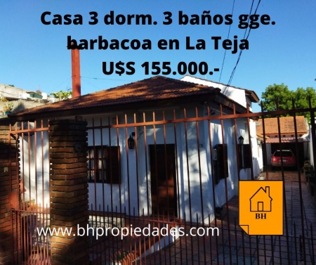 Casa en Venta en La Teja, Montevideo