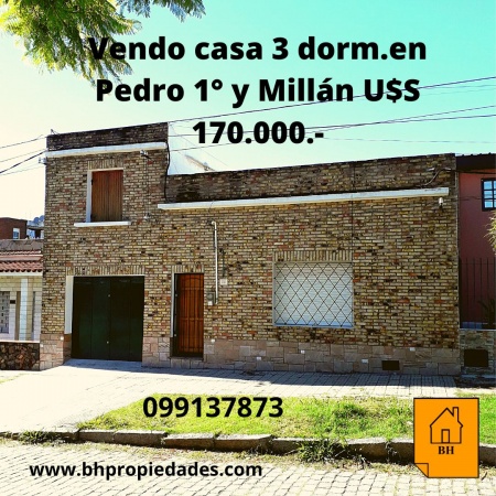 Casa en Venta en Paso de las Duranas, Montevideo