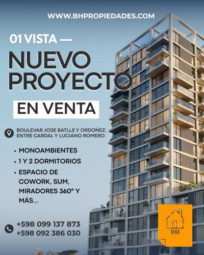 Apartamentos en Venta en La Blanqueada, Montevideo