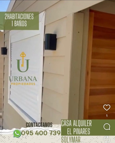 Apartamentos en Alquiler en Pinares de Solymar, Ciudad de la Costa, Canelones