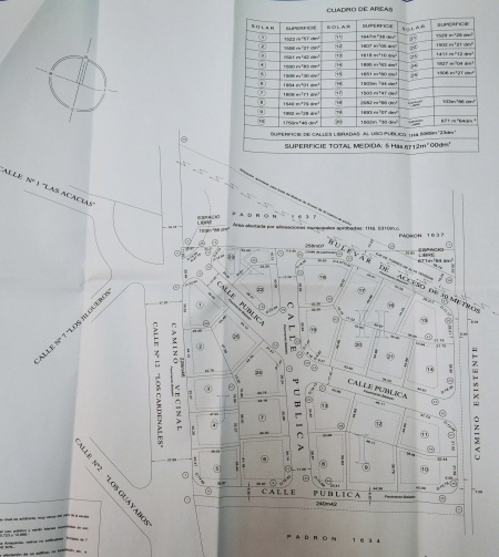 Terreno en Venta en LOS ARRAYANES NUEVOS, Los Arrayanes, Soriano