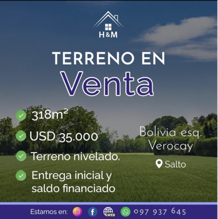 Terrenos en Venta en Salto
