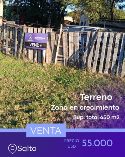 Terreno en Venta en Gautron, Salto, Salto