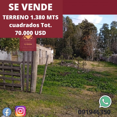 Terrenos en Venta en Durazno , Durazno