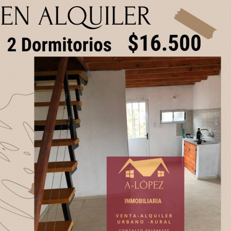 Casas en Alquiler en VISTA LINDA, Durazno , Durazno
