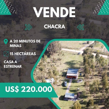 Campo / Chacra en Venta en Estación Andreoni, Lavalleja
