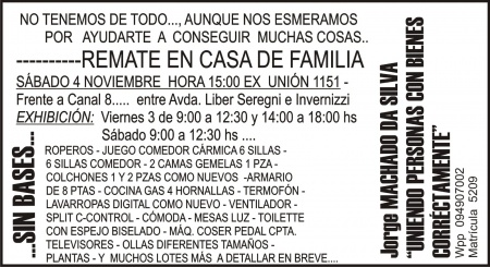 Locales Comerciales en Remate en Salto