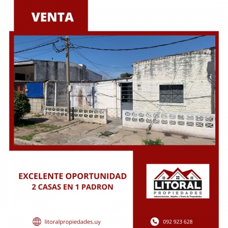 Casas en Venta en Terminal, Mercedes, Soriano