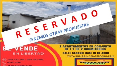 Casas y Apartamentos en Venta en INVE, Libertad, San José