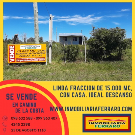 Campo / Chacra en Venta en VALDEZ CHICO, Libertad, San José