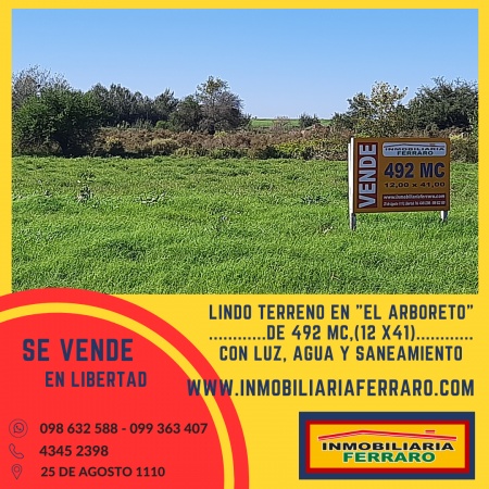 Terrenos en Venta en EL ARBORETO, Libertad, San José