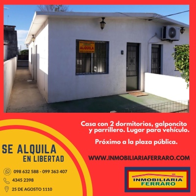 Casas y Apartamentos en Alquiler en CENTRO, Libertad, San José