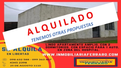 Casas y Apartamentos en Alquiler en HOSPITAL, Libertad, San José