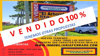 Terrenos en Venta en EL ARBORETO, Libertad, San José