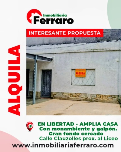 Casas y Apartamentos en Alquiler en LICEO, Libertad, San José