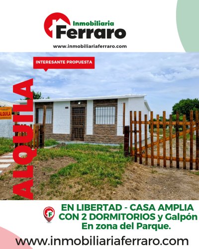 Casa en Alquiler en PARQUE CLAUZOLLES, Libertad, San José