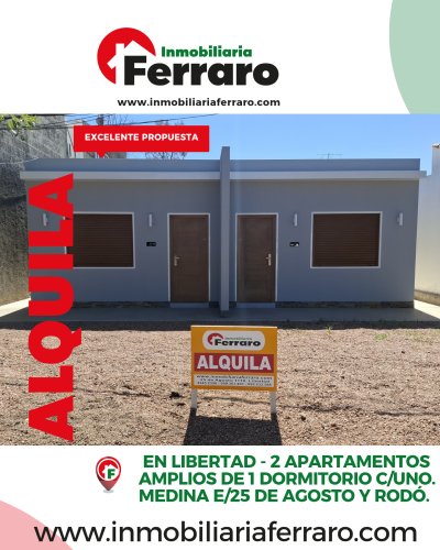 Casas y Apartamentos en Alquiler en CENTRO, Libertad, San José