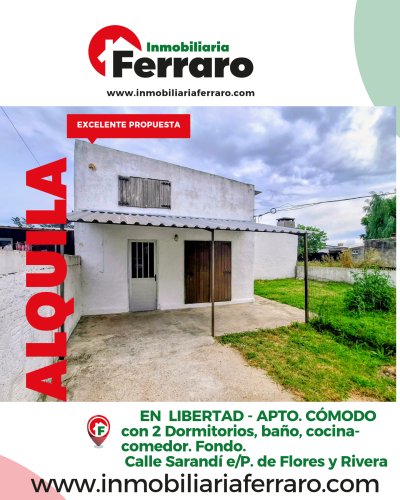 Casas y Apartamentos en Alquiler en PROGRESO, Libertad, San José