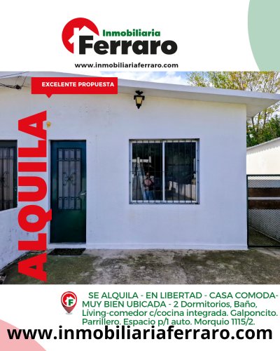 Casas y Apartamentos en Alquiler en CENTRO, Libertad, San José