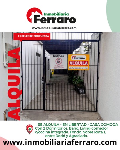 Casas y Apartamentos en Alquiler en RUTA 1 VIEJA, Libertad, San José