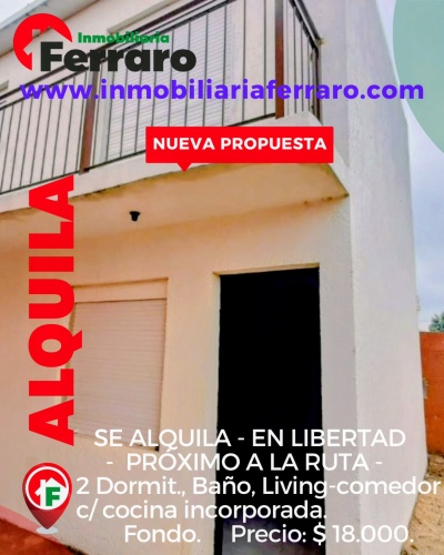 Casas y Apartamentos en Alquiler en EDISON CASI RUTA, Libertad, San José